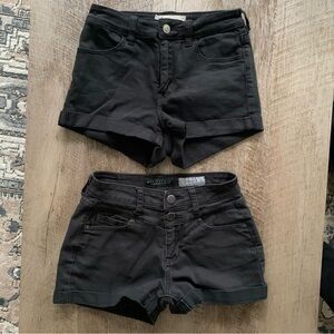 2 pairs of high waisted shorts- PacSun & Aeropostale